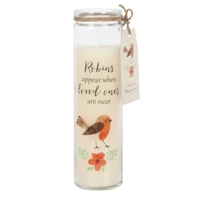 Image of Robins Appear Cranberry Tube Candle