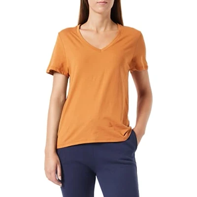 Image of Petit Bateau Women’s Short Sleeve T Shirt, Brown Ecureuil, S