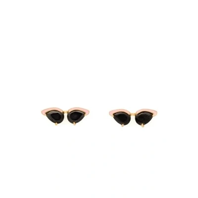 Image of kate spade new york OUT OF Office STUD Earrings, Women&#039;s, Size: ONE, Pink multi