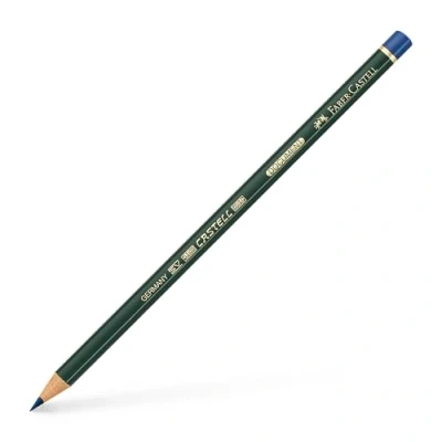 Image of Faber Castell Miscellaneous Document 9610 Indelible Pencil, Blue, , For Art, Craft, Drawing, Sketching, Home, School, University, Colouring