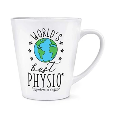 Image of World&#039;s Best Physio 12oz Latte Mug Cup