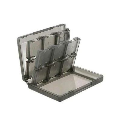 Image of OSTENT 28 in 1 Game Memory Card Case Holder Cartridge Storage Compatible for Nintendo 3DS LL/XL Color Black