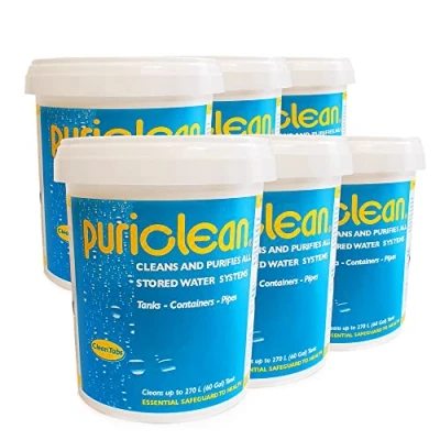 Image of Puriclean 6 x 400g Water Purification Treatment Caravan System Cleaner