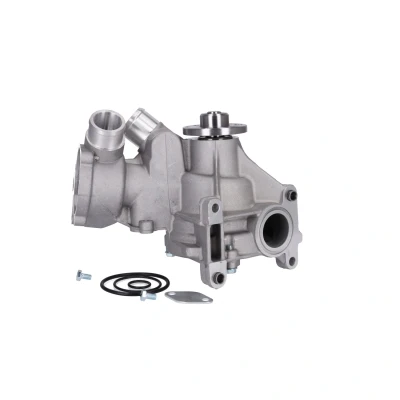 Image of 1042002701, 1042003201, 1042004601, 1042004801, A1042002701 Water pump FEBI BILSTEIN 09802 Cast Aluminium with attachment material Metal