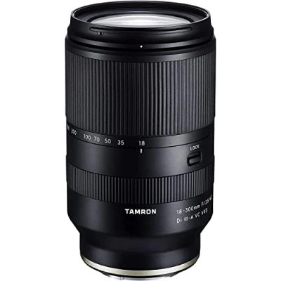 Image of TAMRON 18 300mm F/3.5 6.3 Di III A VC VXD Zoom lens for APS C mirrorless Sony cameras Model B061S