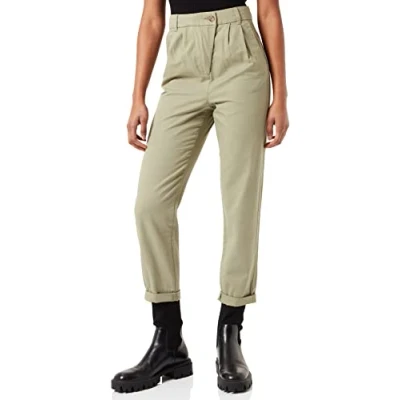 Image of Esprit Women&#039;s 991EE1B349 Pants, 345/LIGHT Khaki, Standard