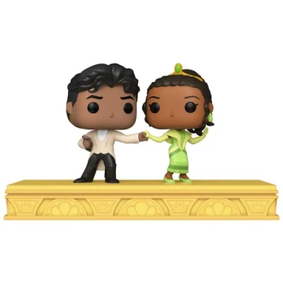 Image of Funko Pop! Moment: Disney 100 Princess Tiana &amp; Naveen Collectable Vinyl Figure Gift Idea Official Merchandise Toys for Kids Adults Movies Fans Model Collectors and Display