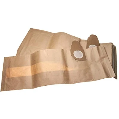 Image of vhbw 5x Vacuum Cleaner Bag compatible with Nilfisk/Alto/Wap Aero 700, 840, 600A, 800A Paper, 70.6 cm x 24 Sand Coloured