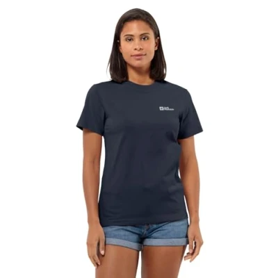 Image of Jack Wolfskin Women&#039;s Essential T Shirt, Night Blue, M