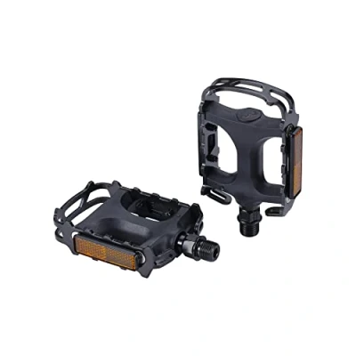 Image of BBB Cycling Bike Pedals For City I Flat Aluminium Bicycle With Anti Slip Classic Look 9/16&quot; Mount &amp; Go 2.0 BPD 15B