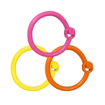 Image of LUMI Set of 3 Clips for Portable White Noise Machine Yellow, Orange, Pink Easy Clean Child Safe Compatible with All Machines…