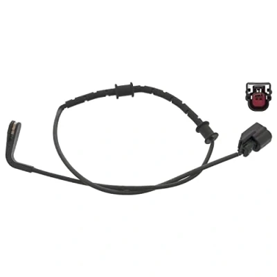 Image of C2D29140 Brake Pad Wear Sensor FEBI BILSTEIN 48919 Front Axle JAGUAR: F Type Coupe, Convertible