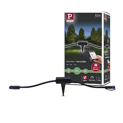 Image of Paulmann 93999 Plug &amp; Shine Zigbee Outdoor luminaires IP68 SmartHome max. 75 watts Control dimmable, Black