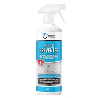 Image of Gardian Mould Preventer Spray 1 Litre Powerful Anti to Protect Against Harmful Effects of and Mildew on Various Surfaces Long Lasting, Fast Acting, Easy Use Cleaner