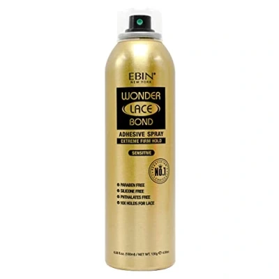 Image of EBIN Wonder Lace Bond Spray (180ml, Extreme Firm Hold (Sensitive))