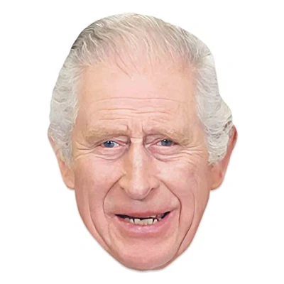Image of Star Cutouts SM437 King Charles Mask Smiling Amazing Quality