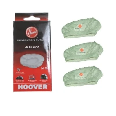 Image of sparefixd Small Mop Cloth Pads AC27 to Fit Hoover Steam Cleaner