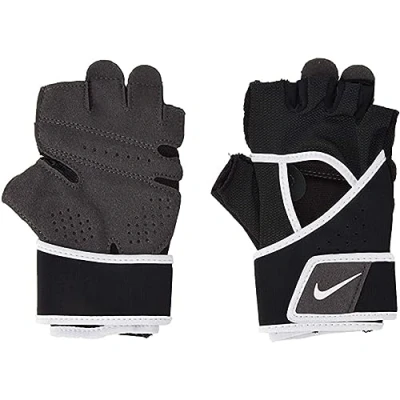 Image of Nike Performance GYM Premium Fitness Gloves Fingerless gloves, Women&#039;s, Size: Small, Black/white