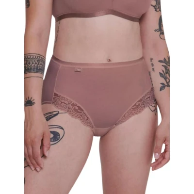 Image of Sloggi Womens Romance Maxi Underwear, Cacao, 14 UK