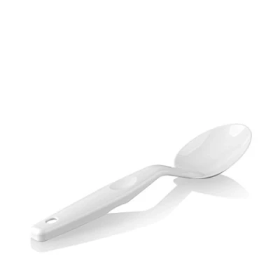 Image of TemoPlast Polycarbonate Serving Spoon Virtually Unbreakable (White)