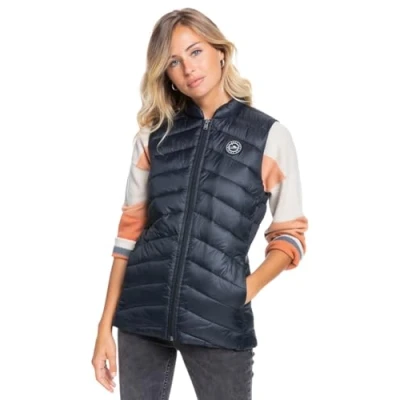 Image of Roxy Coast Road Lightweight Packable Padded Vest for Women