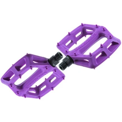 Image of DMR V6 Plastic Pdl Purple, CrMo Axle