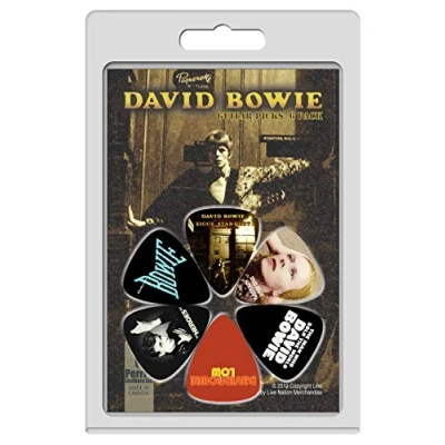 Image of Perri&#039;s Leathers LP DB1 David Bowie Guitar Picks Multi