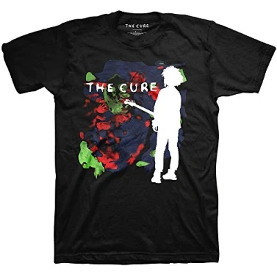 Image of Official T Shirt THE CURE Rock/Punk Boys Don&#039;t Cry Album Cover M