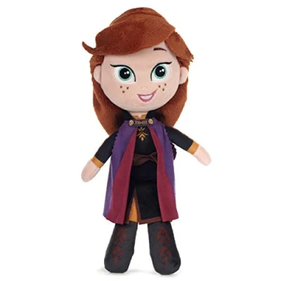 Image of Posh Paws 37394 Frozen 2 Anna Soft Doll 25cm, Purple