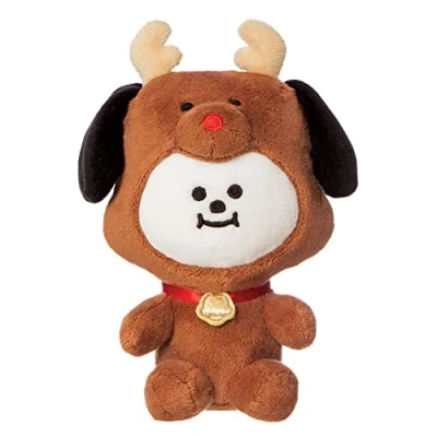 Image of Aurora, 61496, BT21 Official Merchandise CHIMMY Winter, Soft Toy, Brown and white