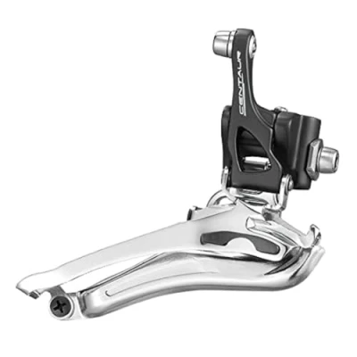 Image of X BIONIC Campagnolo Centaur 11 Speed Front Derailleur, Braze On, Black