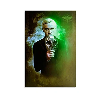 Image of WENIN Tom Felton Draco Malfoy Canvas Art Poster and Wall Picture Print Modern Family bedroom Decor Posters 16x24inch(40x60cm)
