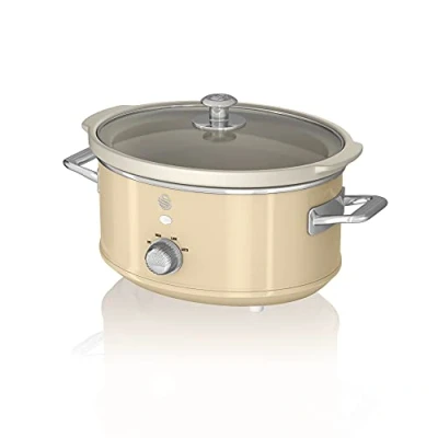 Image of Swan 3.5L Retro Slow Cooker