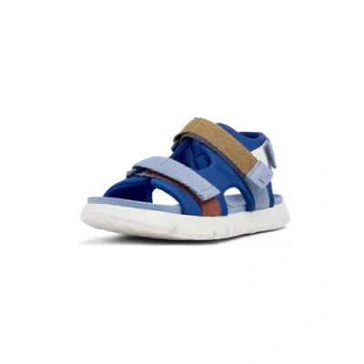 Image of Camper Oruga KIDS Unisex Sandals multicoloured for kids, Size: 3.5, Multi coloured Polyester