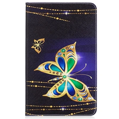 Image of Ultra Slim Lightweight Case for Samsung Galaxy Tab A 10.1 SM T580 T585, Stand Function Cover with Card Slots and Auto Sleep/Wake