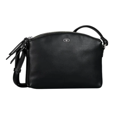 Image of Tom Tailor Acc Women&#039;s Roma Shoulder Bag, Black (Schwarz), 25x17x7.5 Centimeters (W x H L)