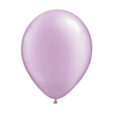 Image of Folat 08412 Purple Lavender Metallic Balloons 10 Pieces