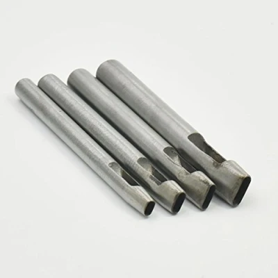 Image of micoshop 3mm Oval shape Hollow Hole Punch Cutte Leather Belt Watch Band Gasket Tool