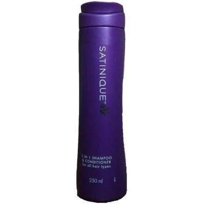 Image of Avoka Naturals Satinique 2 in 1 Shampoo &amp; Conditioner 250ml