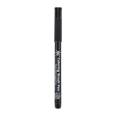 Image of Unbekannt Koi colouring brush pen, black.