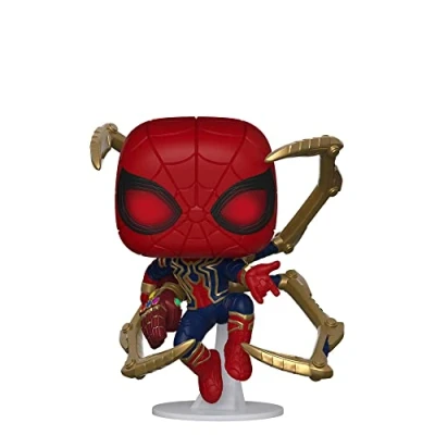Image of Funko Pop! Marvel: Avengers Endgame Spidey w/Gauntlet (GW)(Exc), Collectible Action Vinyl Figure 68895