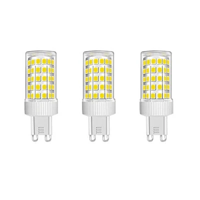 Image of 3 Pack G9 LED Bulb 10W Equivalent 150W Halogen, 86Pcs LED, 1000 LM, 360 Beam Angle, Super Bright, AC 220V, Non Dimmable, 6000K Cool White