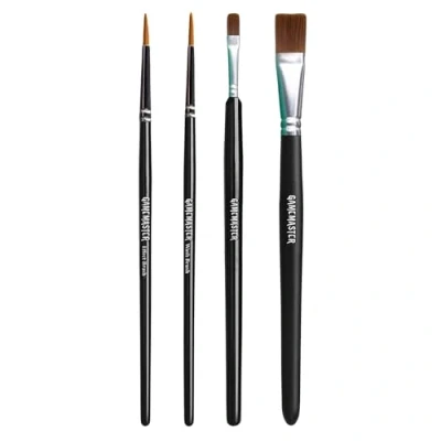 Image of The Army Painter GameMaster Terrain Brush Kit, 4 Brushes, for Painting XPS Foam MDF Board Scenery or Wargaming Terrain: Large Drybrush, Medium Wash Brush, Effects Roleplaying