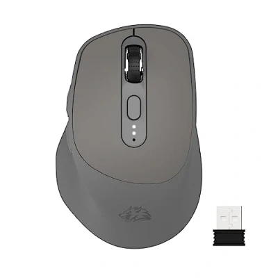 Image of KUIYN X7 2.4G Wireless Mouse Bluetooth Mice, Dual Mode Office Mice with Battery Indicator, Type C Rechargeable Gaming Mouse, 5 Adjustable DPI, PixArt 3212, 96g Ultralight for Windows/Android/Mac