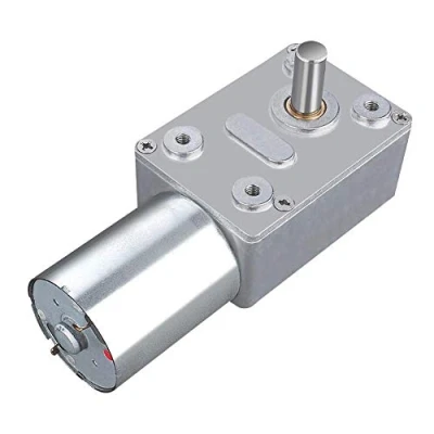 Image of DC 12V Reversible High Torque Turbo Worm Gear Box Reduction Electric Motor(20RPM)