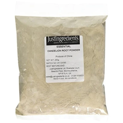 Image of JustIngredients Essentials Dandelion Root Powder 250 g (Pack of 2)