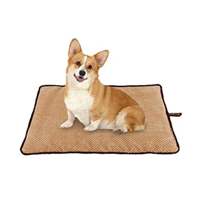 Image of PAWISE Dog Bed Cat Mat Teflon Cushion Waterproof for Crate Outdoor Car Machine Wash S