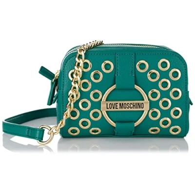 Image of Love Moschino Women Jc4344pp0fkd0 Shoulder Bag, Green, One Size