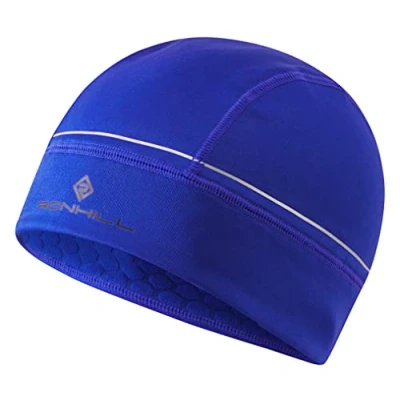 Image of RONHILL Men&#039;s Prism Beanie Cold Weather Headband, Cobalt/Black, One Size