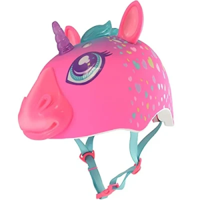 Image of RASKULLZ Child/Kids Helmet (5+ YEARS) Super Rainbow Unicorn Unisize 50 54cm
